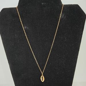 Shell Necklace, Gold Tone Metal,  NWOT